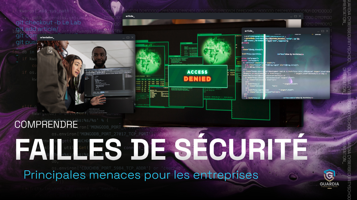 Failles de sécurité : la première menace qui pèse sur les entreprises