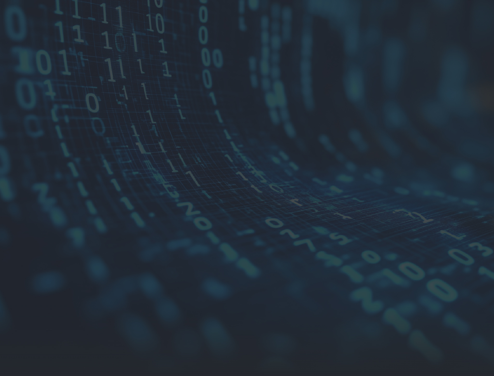 Fond avec du code informatique 0 et 1