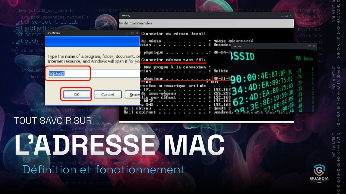 l&rsquo;adresse mac