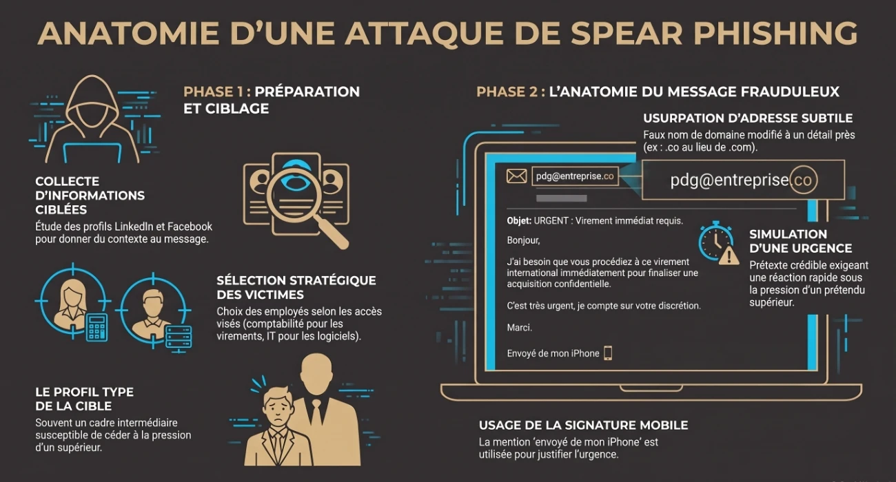 Focus sur le Spear Phishing, une forme d’attaque qui vise les entreprises
