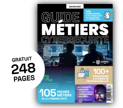 Téléchargez gratuitement Le guide des métiers de la cybersécurité