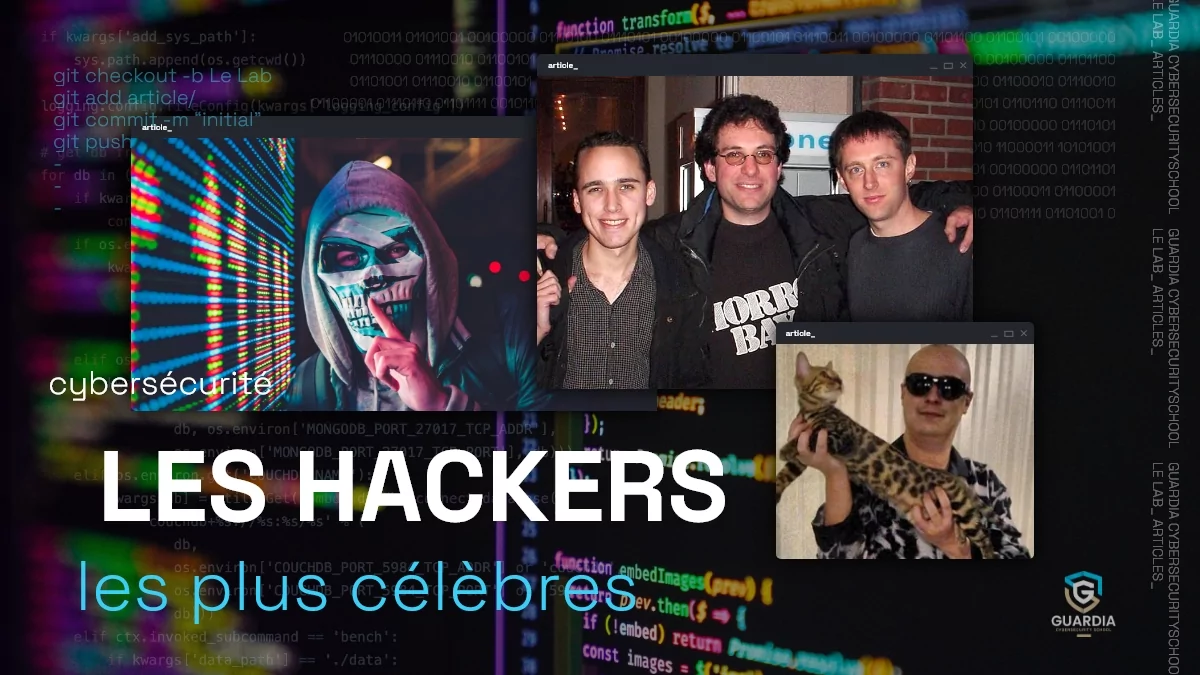 Les hackers les plus célèbres