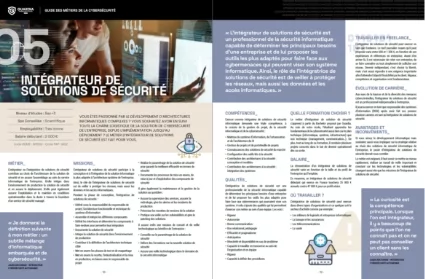 Téléchargez gratuitement Le Guide des métiers de la Cybersécurité