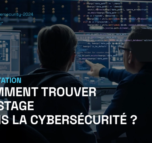 stage cybersécurité