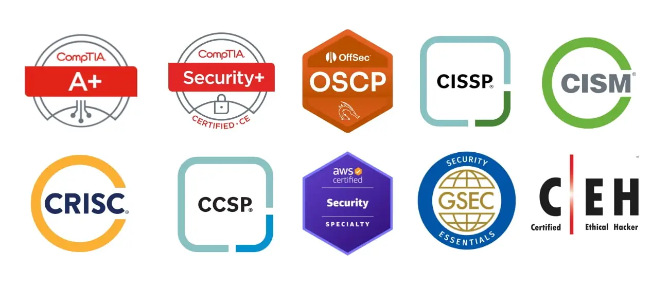 Top 10 des certifications pour travailler dans la cybersécurité