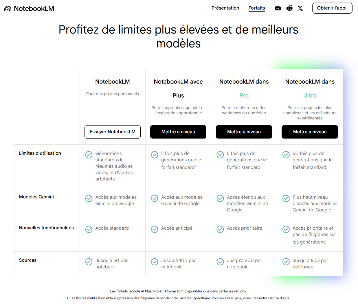 Interface de NotebookLM avec génération de podcast audio à partir de documents